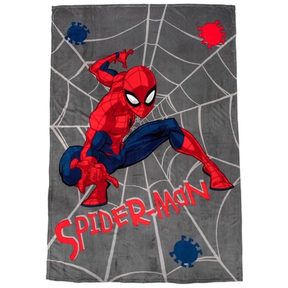 Spider-Man marvel vintage fleece blanket‎ 87 x 65 NWOT